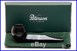 Peterson Killarney Ebony 150 Tobacco Pipe Fishtail