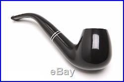 Peterson Killarney Ebony 68 Tobacco Pipe Fishtail