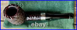 Peterson Pub Pipe Rusticated Billiard P-Lip Tobacco Pipe LARGE XL New