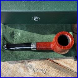 Peterson Pub Pipe Terracotta Billiard P-Lip Tobacco Pipe LARGE XL New