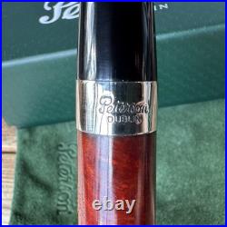 Peterson Pub Pipe Terracotta Billiard P-Lip Tobacco Pipe LARGE XL New