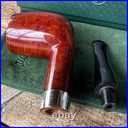 Peterson Pub Pipe Terracotta Billiard P-Lip Tobacco Pipe LARGE XL New