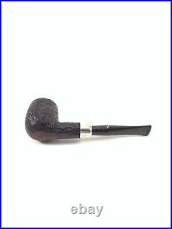 Peterson Rustic 107 Smoking Pipe, Dark Brown, Factory New, Made in Dublin