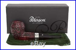 Peterson Sherlock Holmes Baker Street Rustic Tobacco Pipe Fishtail