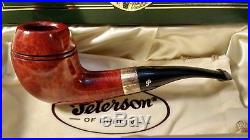 Peterson Sherlock Holmes Deerstalker Smooth Tobacco Pipe PLIP