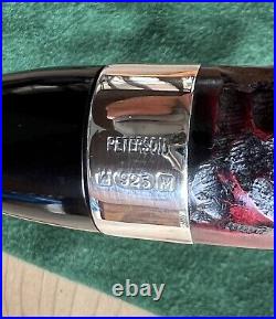 Peterson Sherlock Holmes Rusticated Professor P-Lip Tobacco Pipe New