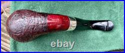 Peterson Sherlock Holmes SANDBLASTED Professor P-Lip Tobacco Pipe New