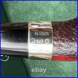 Peterson Sherlock Holmes SANDBLASTED Professor P-Lip Tobacco Pipe New