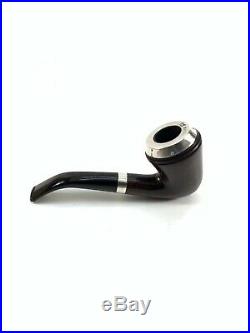 Peterson Silver Cap 60 Smoking Pipe, Dark Brown, Factory New, Made in Dublin