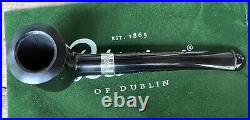 Peterson Speciality Ebony Silver Mounted Tankard P-Lip Tobacco Pipe New