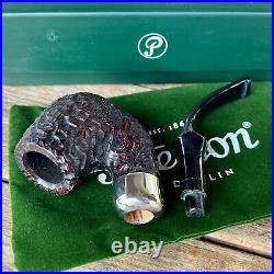 Peterson System Standard Rusticated (312) FISHTAIL Tobacco Pipe New