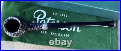 Peterson Tavern Pipe Rusticated Pear Fishtail Tobacco Pipe NEW