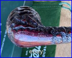 Peterson Tavern Pipe Rusticated Pear Fishtail Tobacco Pipe NEW