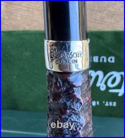 Peterson Tavern Pipe Rusticated Pear Fishtail Tobacco Pipe NEW