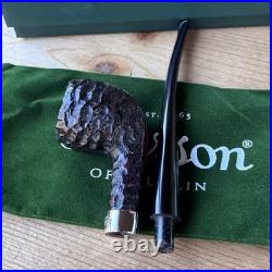 Peterson Tavern Pipe Rusticated Pear Fishtail Tobacco Pipe NEW