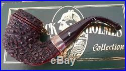 Peterson's Sherlock Holmes With Sterling Silver Band Smoking Pipe