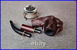 Pipe DRAGON CLAW Smoking Pipe Tobacco Cigarettes Cigar Pipes Gift for smokers
