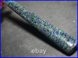 Pipe smoking fossil wood opalized mozaik bright opal