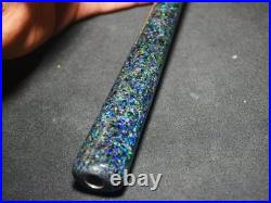 Pipe smoking fossil wood opalized mozaik bright opal