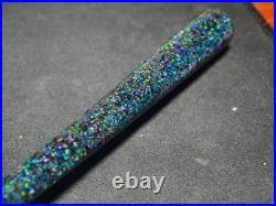 Pipe smoking fossil wood opalized mozaik bright opal