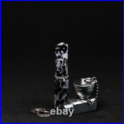 Pipe smoking glass resin