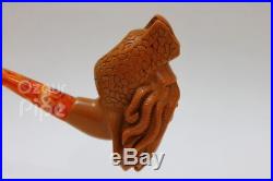 Pirates Of Caribbean Davy Jones Meerschaum Smoking Pipe Collectible By Kenan