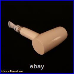 Poker Block Meerschaum Pipes Tamper w Silver Smoking Pfeife Pipa CASE 256 Poker Block Meerschaum Pipes Tamper w Silver Smoking Pfeife Pipa CASE 256