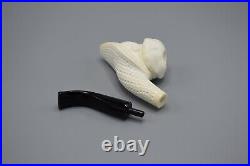 Popeye Figure Smoking Pipe Handmade Block Meerschaum-NEW Custom Fitted CASE#433