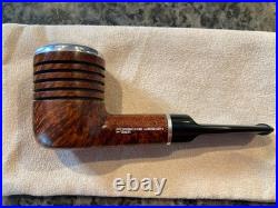 Porsche Design Nos Poker Style Briar Wood Smoking Pipe P'3611 In Original Box +