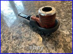 Porsche Design Nos Poker Style Briar Wood Smoking Pipe P'3611 In Original Box +