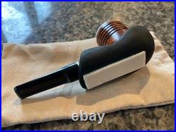 Porsche Design Nos Poker Style Briar Wood Smoking Pipe P'3611 In Original Box +