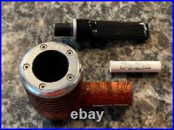 Porsche Design Nos Poker Style Briar Wood Smoking Pipe P'3611 In Original Box +