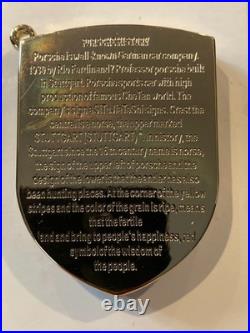 Porsche Design Nos Poker Style Briar Wood Smoking Pipe P'3611 In Original Box +