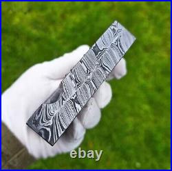 Premium Damascus Steel Handmade Bullet Pipe & Ashtray Set, Tobacco Smoking Set