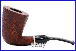 Proxima Brown Sandblasted Bent Dublin Tobacco Pipe