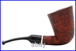 Proxima Brown Sandblasted Bent Dublin Tobacco Pipe