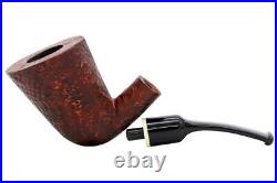 Proxima Brown Sandblasted Bent Dublin Tobacco Pipe