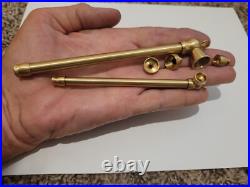 Pure Brass Puffer Pipe- Practical Puffer & Power Puffer Pipe 2 Pipe- Set USA
