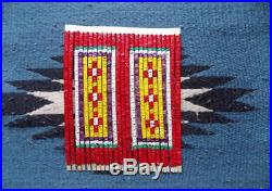 QUILLED SLAT TOBACCO (PIPE) BAG PLAINS style Repro (Beadwork/Quillwork)