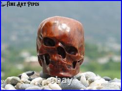 Quasimodo Skull Hunchback Notre-Dame Briar Wood Smoking Pipe by Oguz Simsek