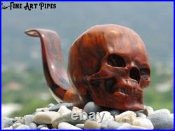 Quasimodo Skull Hunchback Notre-Dame Briar Wood Smoking Pipe by Oguz Simsek