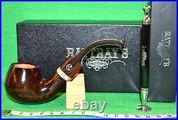 RATTRAY'S Dark Ale 107 9mm filter smoking pipe and RATTRAYS pipe tool
