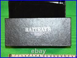 RATTRAY'S Dark Ale 107 9mm filter smoking pipe and RATTRAYS pipe tool