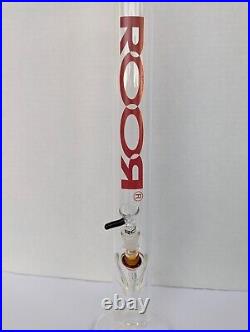 ROOR VINTAGE 1998/1999 AUTHENTIC RED BONGshown in HIGH TIMES MARCH 2000 Pg 74