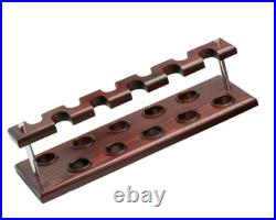 Rack for smoking pipes Wooden handmade stand for tobacco pipes
