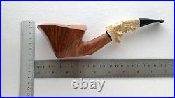 Radice Clear Collect Roe Deer Antler Italian Tobacco Pipe One of a Kind