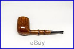 Radice Clear Smooth Canadian Bamboo Shank Briar Tobacco Pipe NEW IN BAG