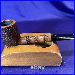Radice Rind Two Dot Tobacco Pipe. Italy. Pre-owned. New. (s192)