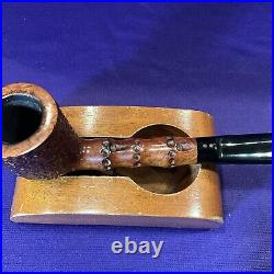 Radice Rind Two Dot Tobacco Pipe. Italy. Pre-owned. New. (s192)