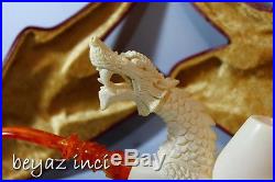 Rare Collectible Dragon Meerschaum Tobacco Pipe Pfeife Handmade By Selver